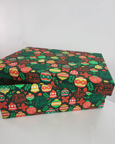 Ornament Storage Box With Adjustable Dividers - Red - 44