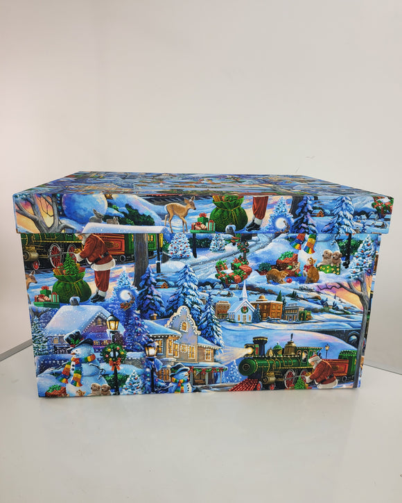 Ultimate European Ornament Chest - Santa Village