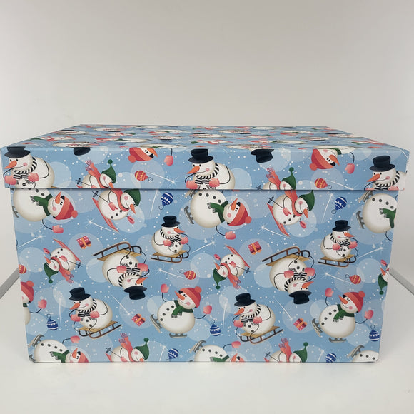 Ulitmate Ornament Chest with Snow Man