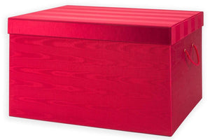 Ultimate Ornament Chest - Solid Red ONLY TOP & BOTTOM